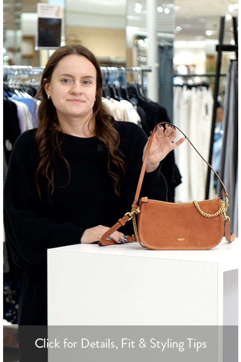 Waverly Suede Shoulder Bag video