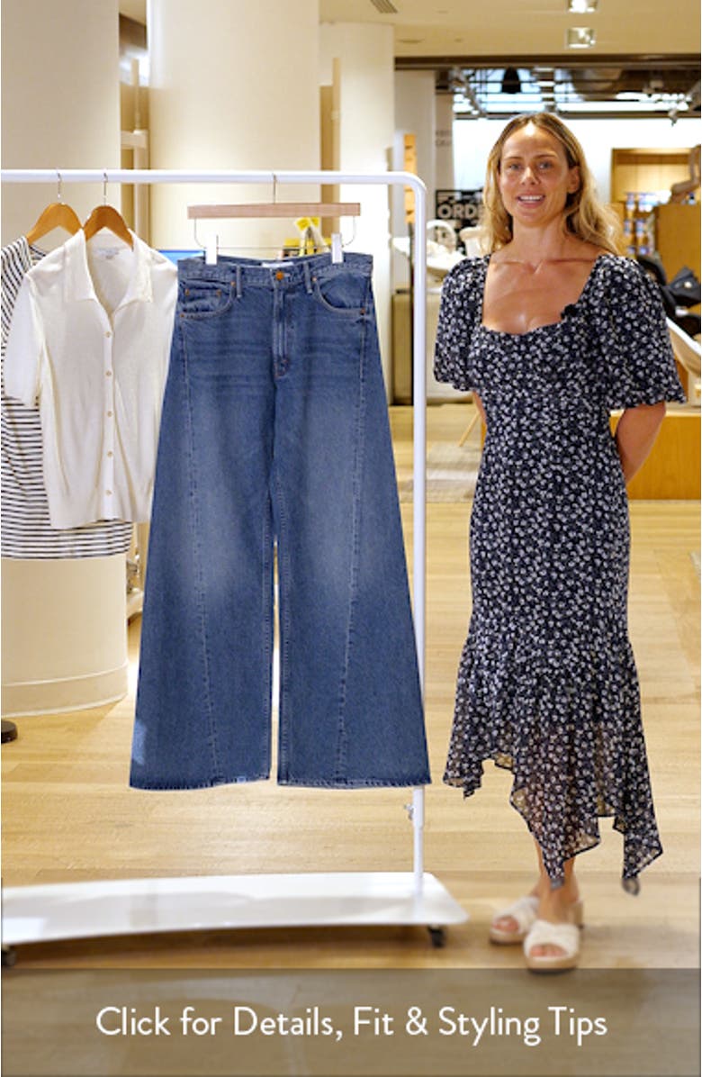 Lemon Twist High Waist Wide Leg Jeans, sales video thumbnail