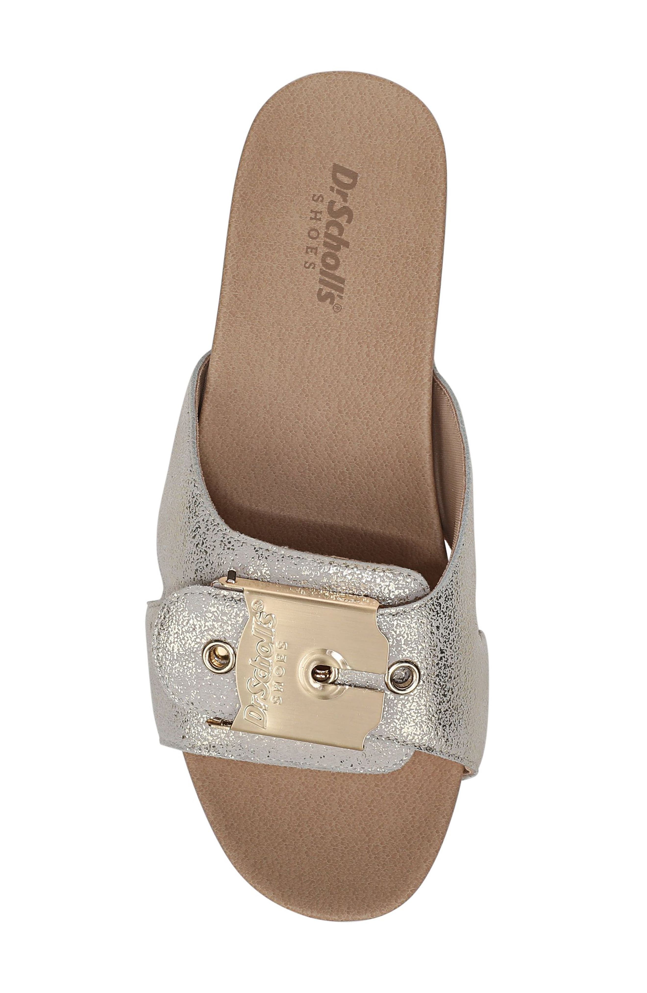 Dr. Scholl's Original Max Too Platform Slide Sandal, Alternate, color, Champagne Beige