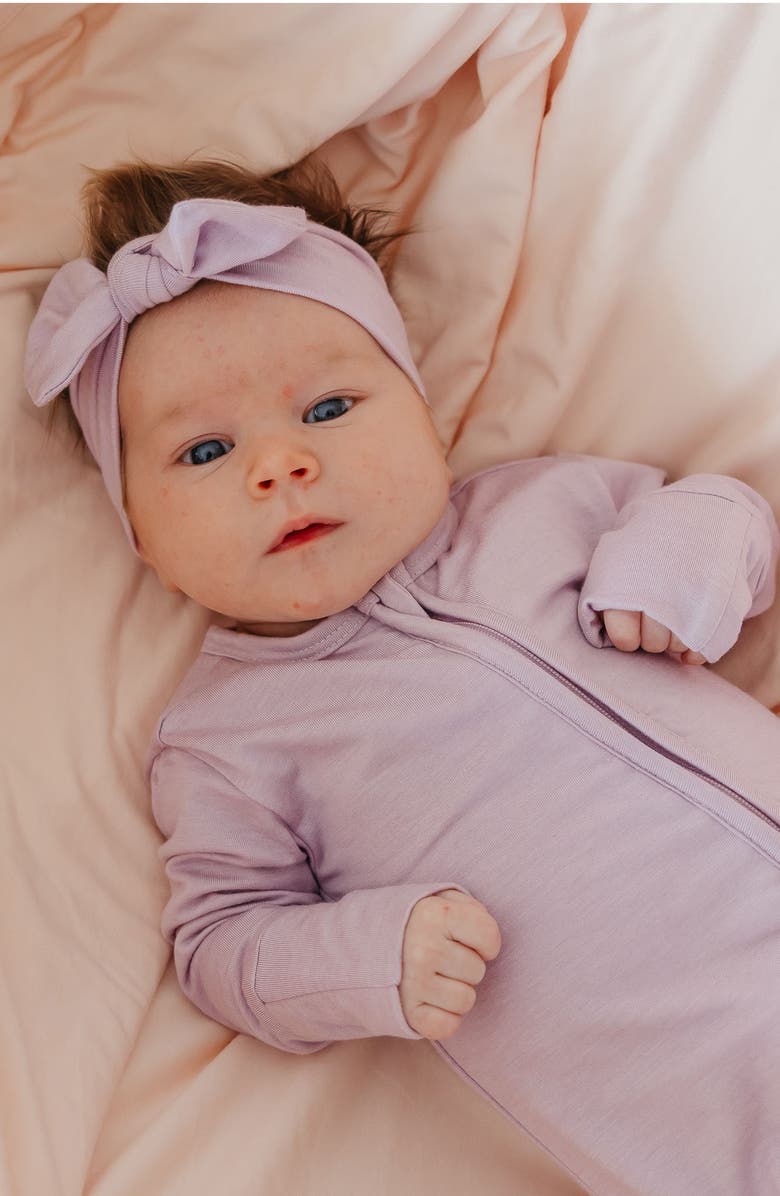 Copper Pearl Zip-Up Footie, Alternate, color, 