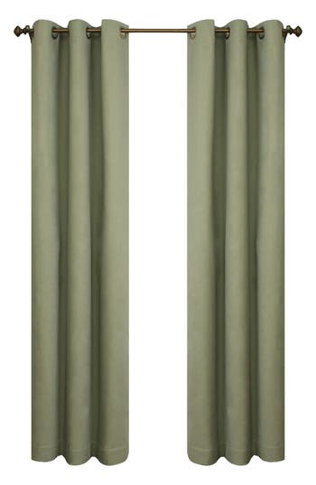 Outdoor Decor By Commonwealth Set Of 2 Cotton Curtain Panels