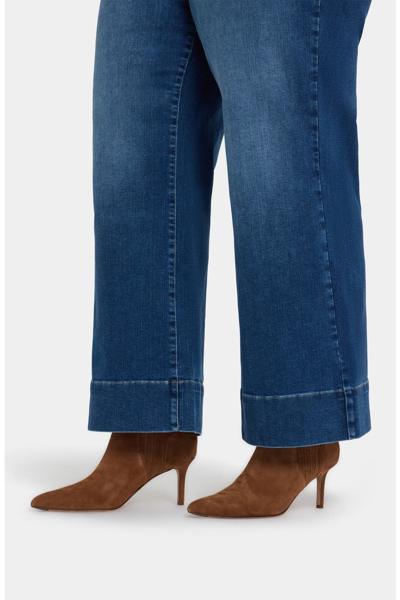 Teresa High Waist Wide Leg Jeans, Alternate, color, OPERA BLUE
