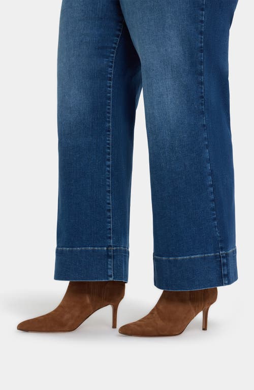 Nydj Teresa High Waist Wide Leg Jeans In Blue