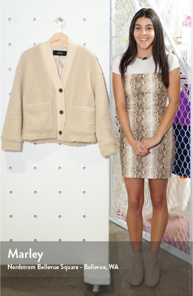 Annika Short Teddy Jacket, sales video thumbnail