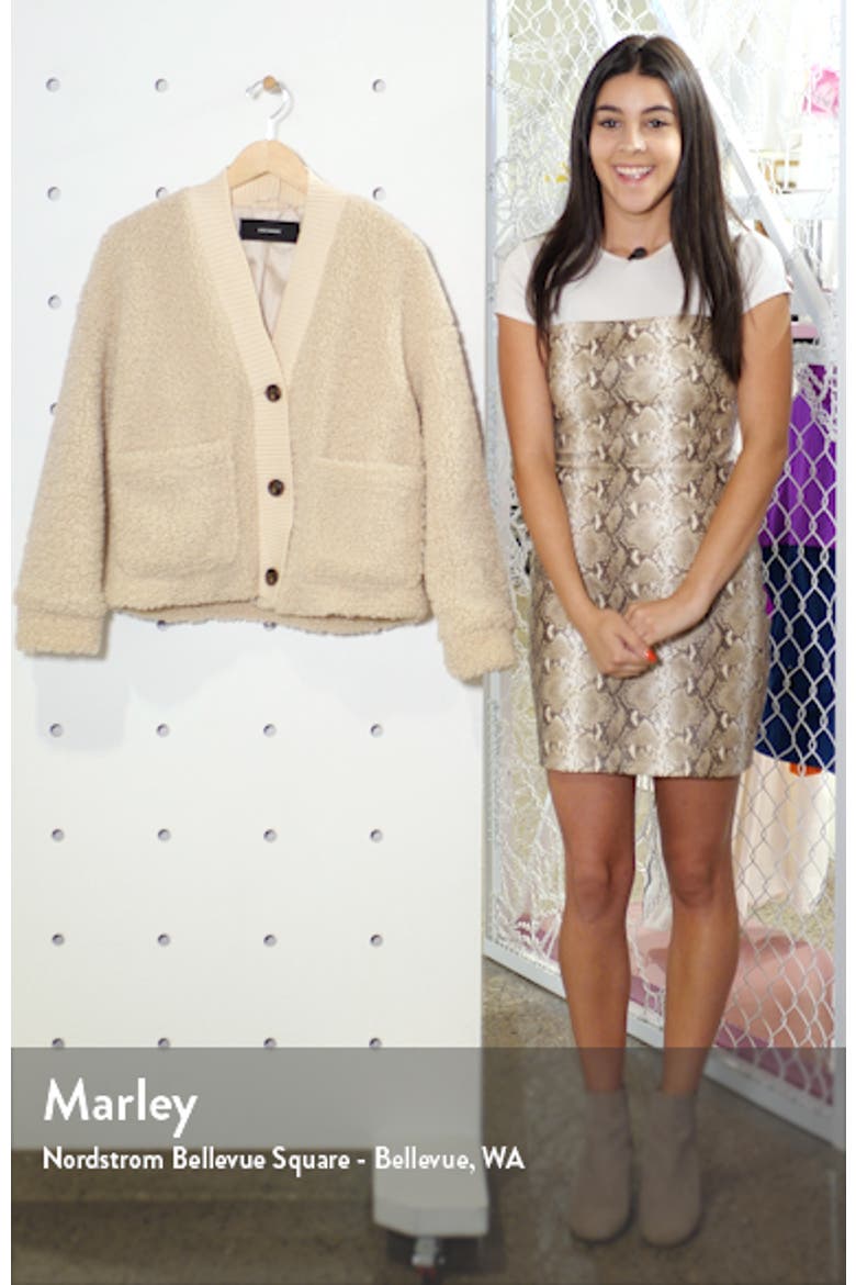 Annika Short Teddy Jacket video