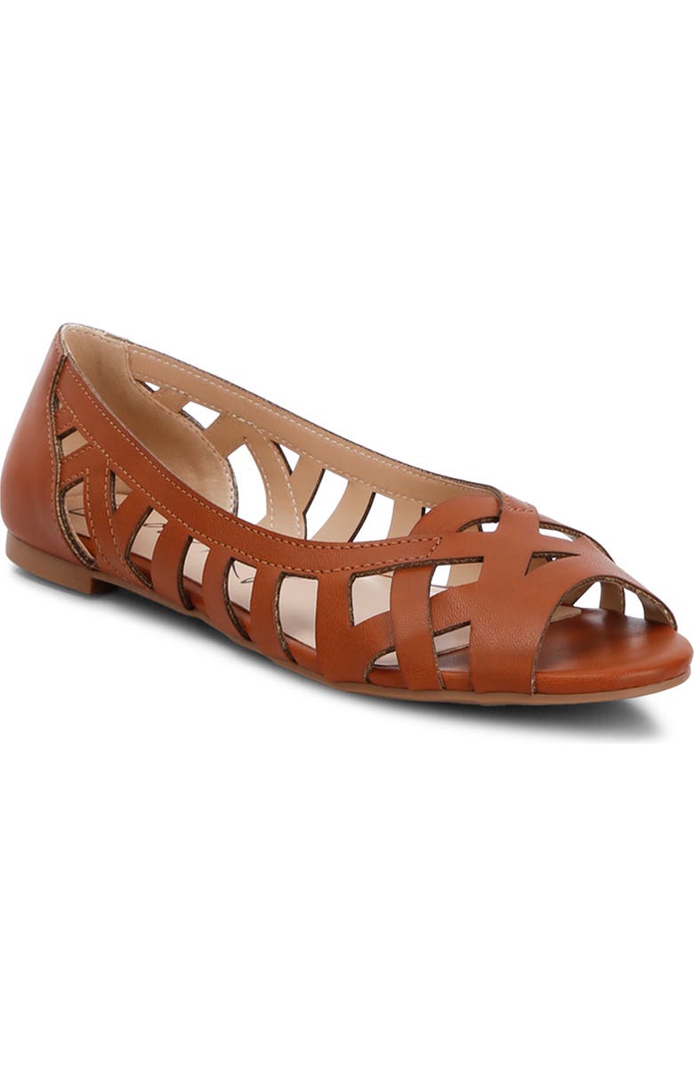 LONDON RAG Moira Flat, Main, color, Tan