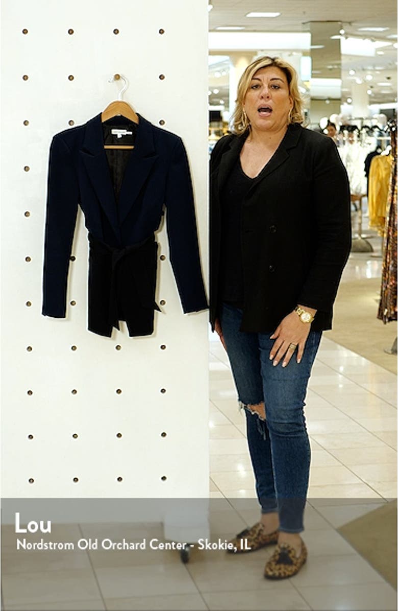 Fit & Flatter Belted Blazer, sales video thumbnail