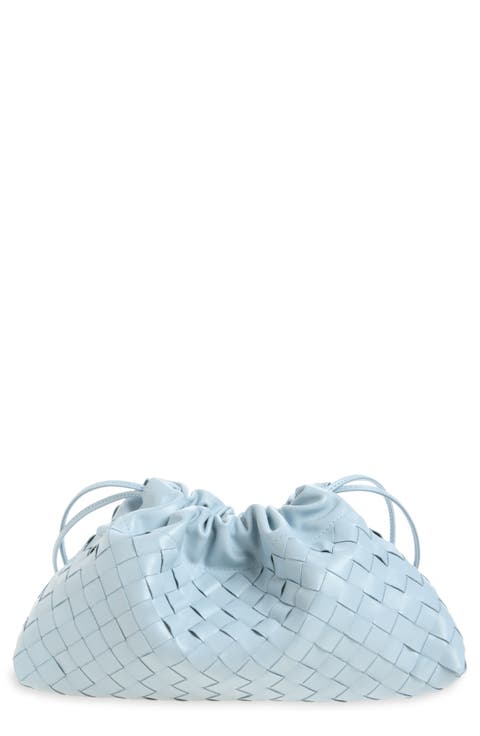 Dustbag Intrecciato Leather Shoulder Bag