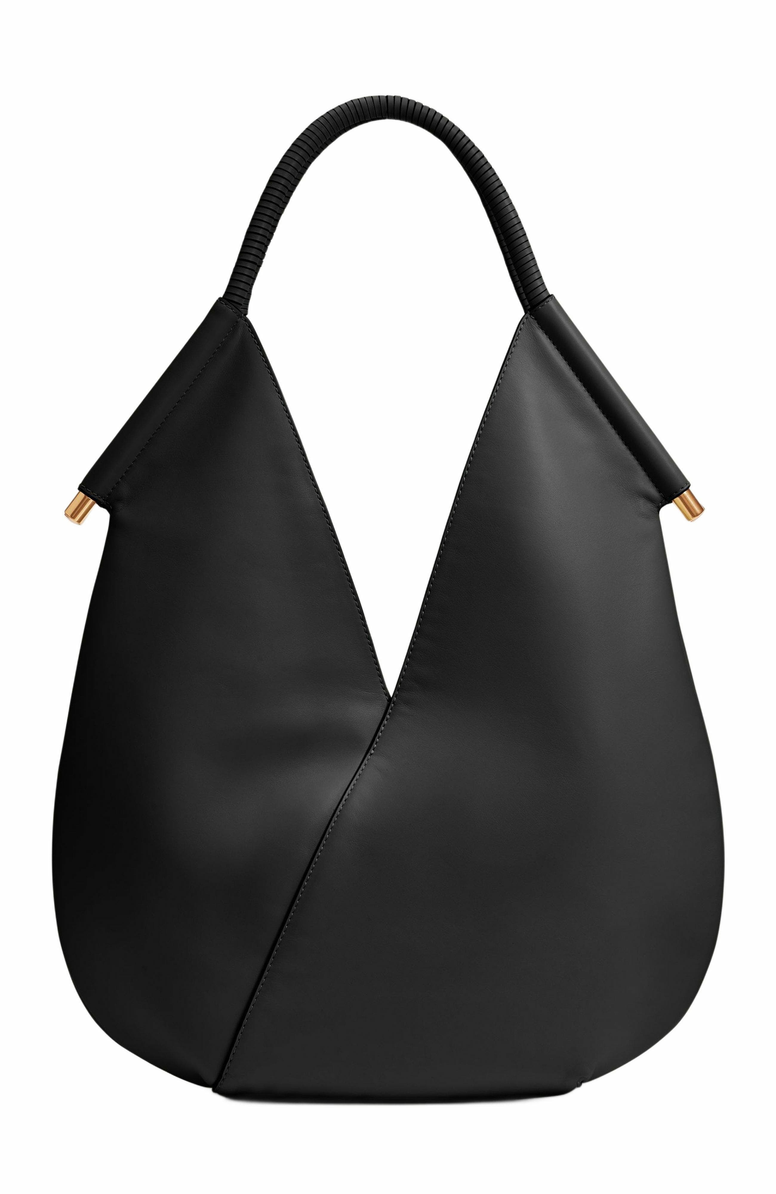 Donna Karan New York Baldwin Large Shoulder Bag, Alternate, color, Black/Gold