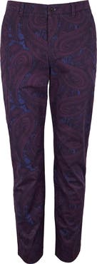 Lords of Harlech Charles Stretch Twill Flat Front Pant