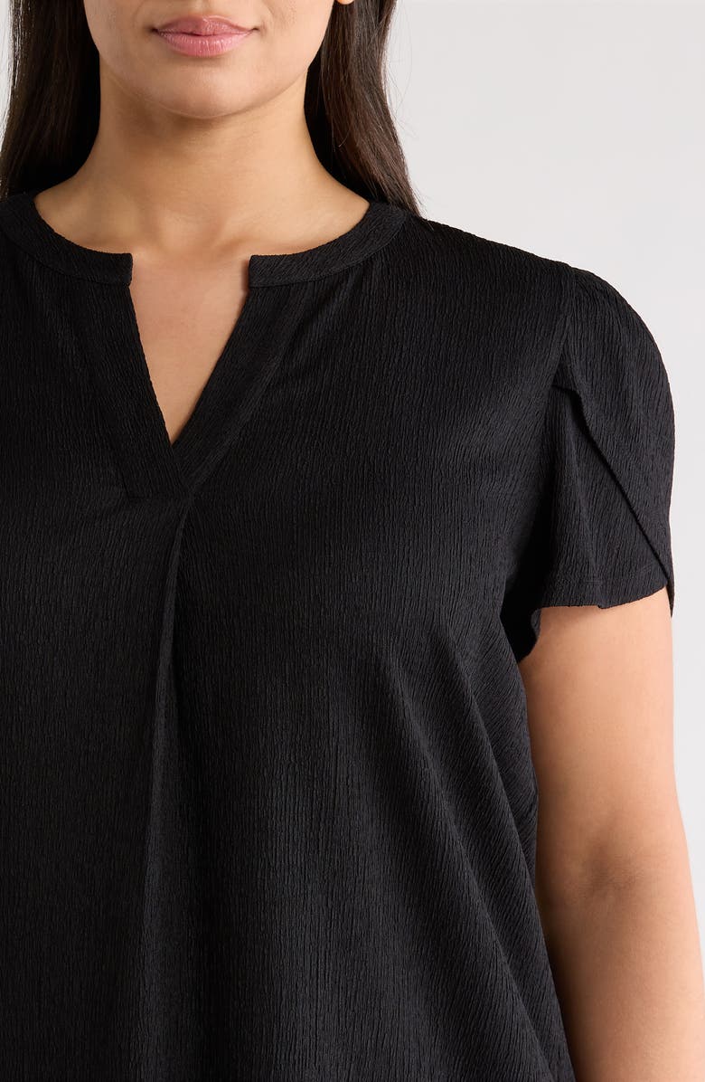 AK ANNE KLEIN Tulip Sleeve Top, Alternate, color, 