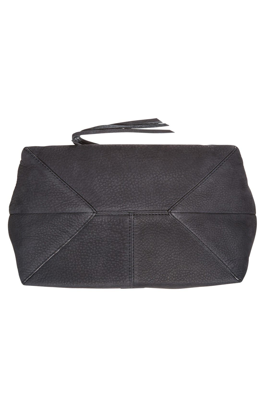 'Moto' Satchel, Alternate, color, BLACK