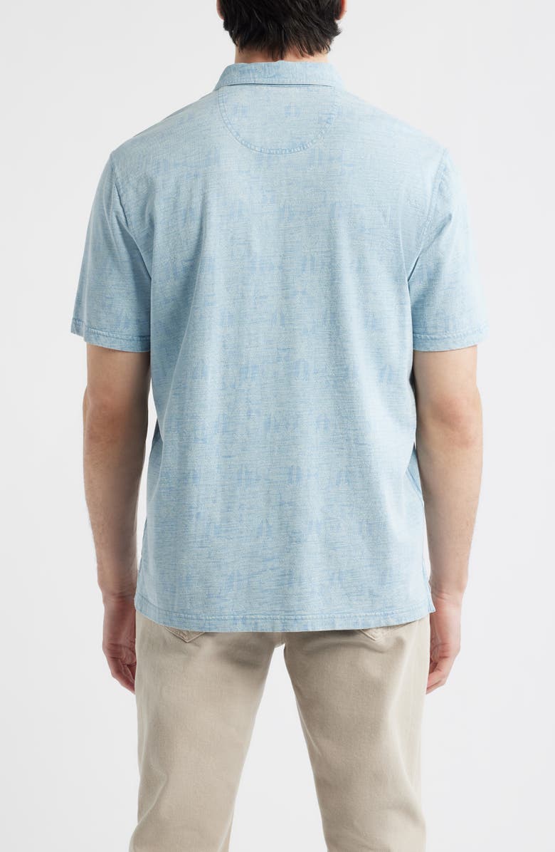 Tommy Bahama Palm Tini Polo, Alternate, color, Bleached Indigo