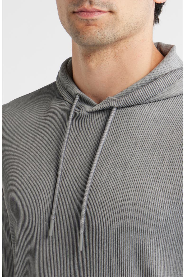 Hoppin Heathered Performance Hoodie, Alternate, color, HEATHER THUNDER