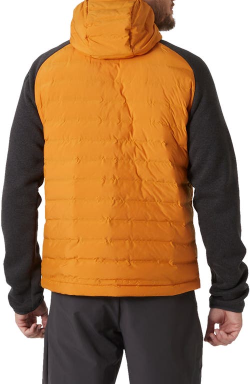 Helly Hansen Arctic Ocean Hybrid Insulated Jacket In Orange
