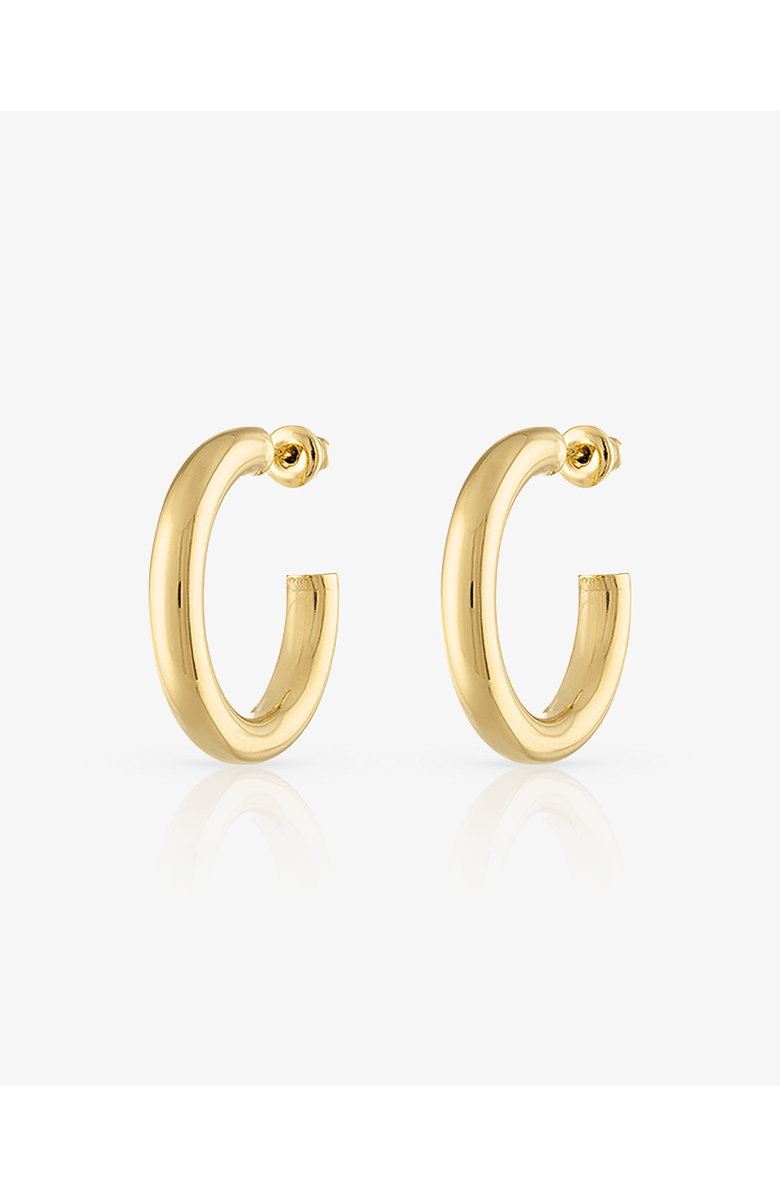 BEN ONI Small Open Hoop Earrings, Main, color, Gold