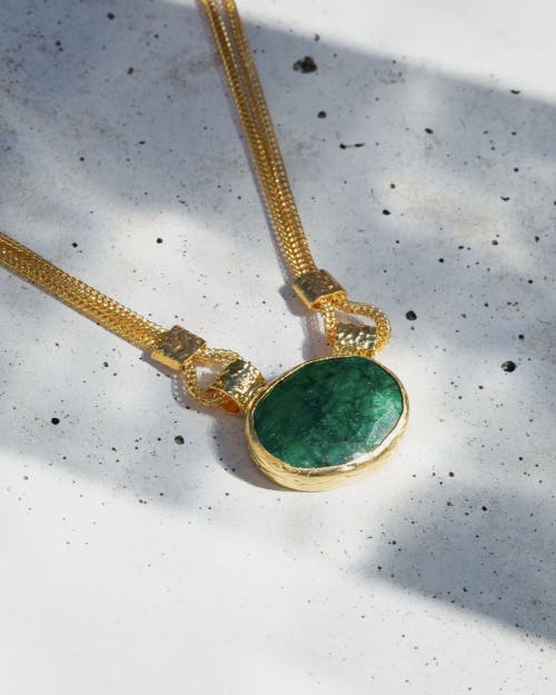 Ottoman Hands Daphne Chain Necklace In Gold