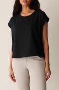 Eileen Fisher Organic Cotton Blend T-Shirt
