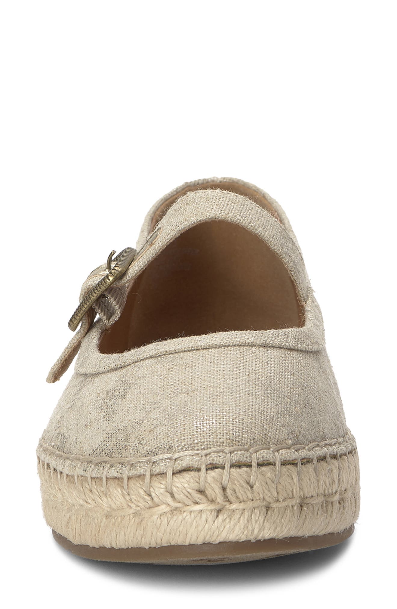 Lucky Brand Orlyna Espadrille Mary Jane Flat, Alternate, color, Natural/ Platino Mix