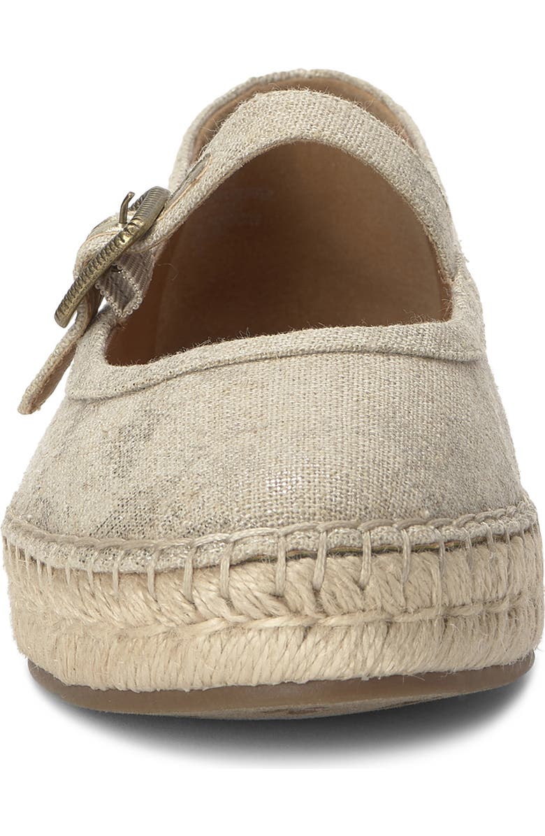 Lucky Brand Orlyna Espadrille Mary Jane Flat, Alternate, color, Natural/ Platino Mix