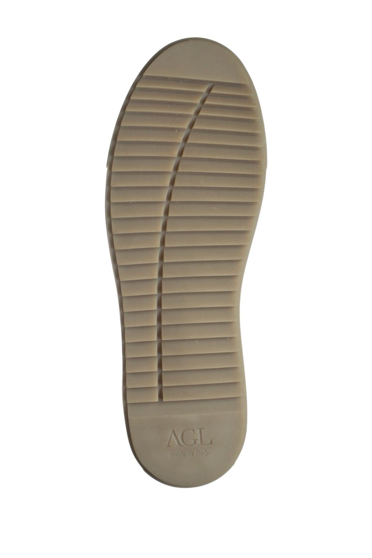 AGL Patent Leather Sneaker With Genuine Sheep Fur Accents, Alternate, color, 