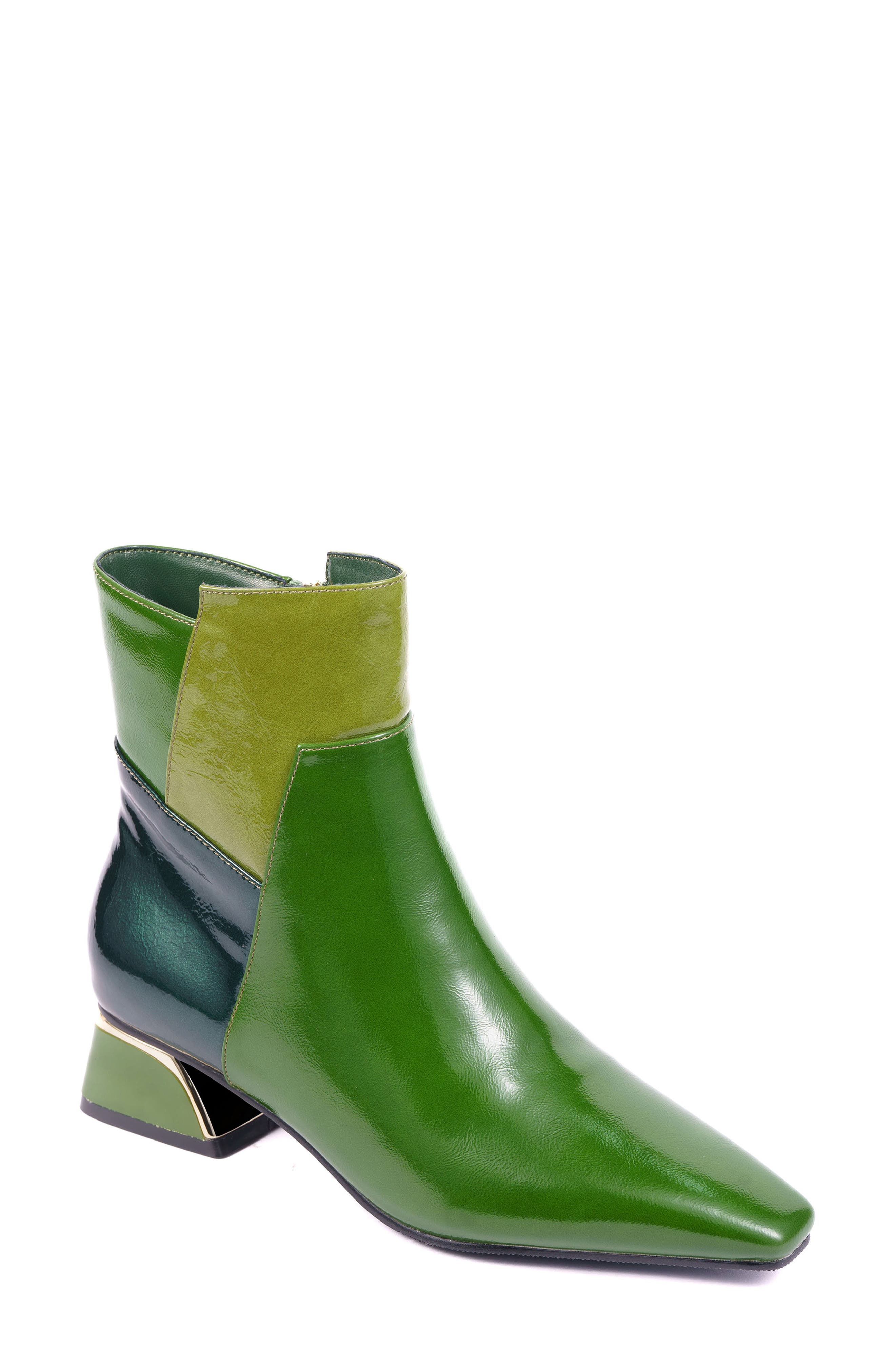 Rudy Faux Leather Pointed Toe Bootie