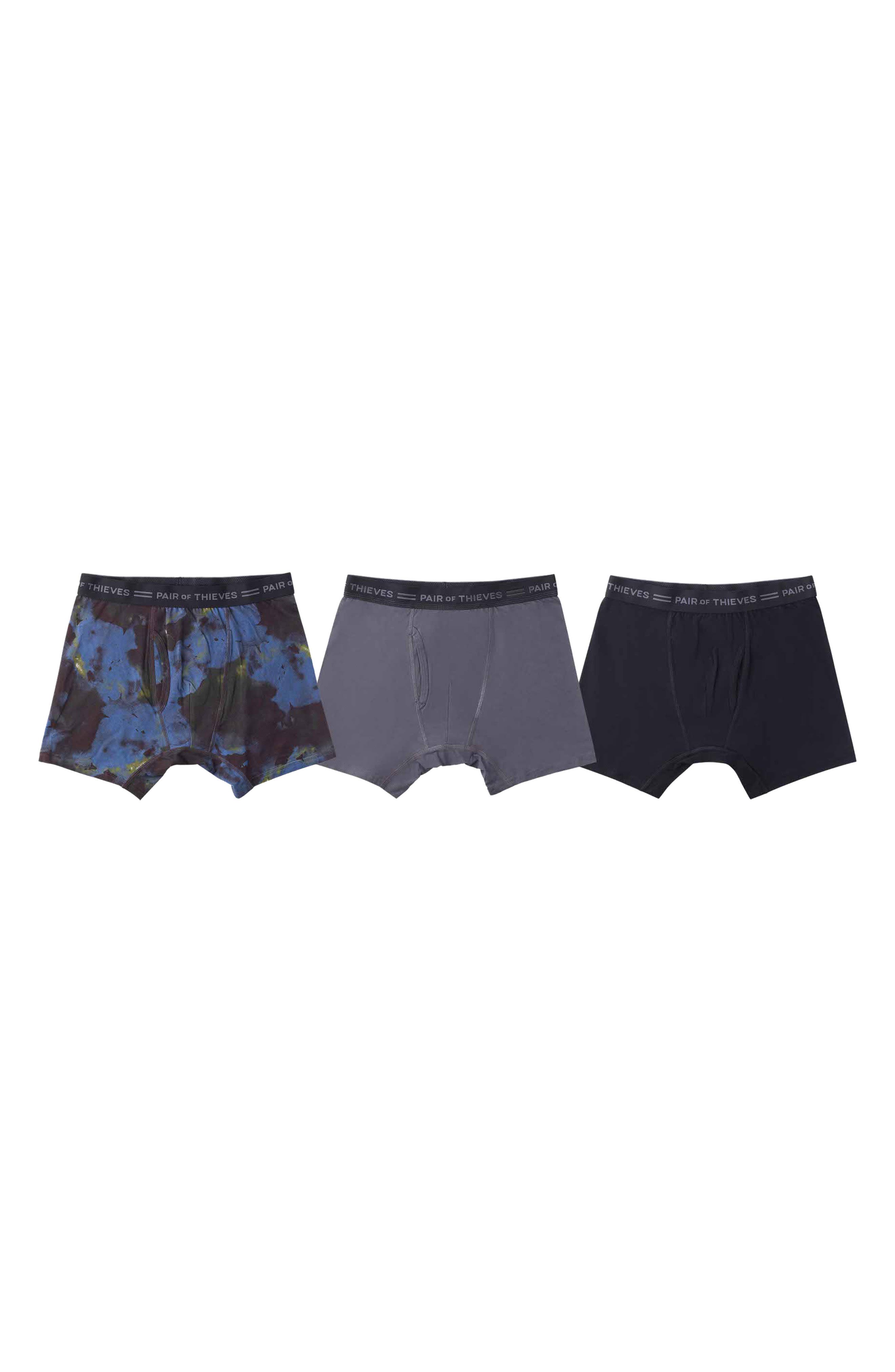 Assorted 3-Pack Boxer Briefs