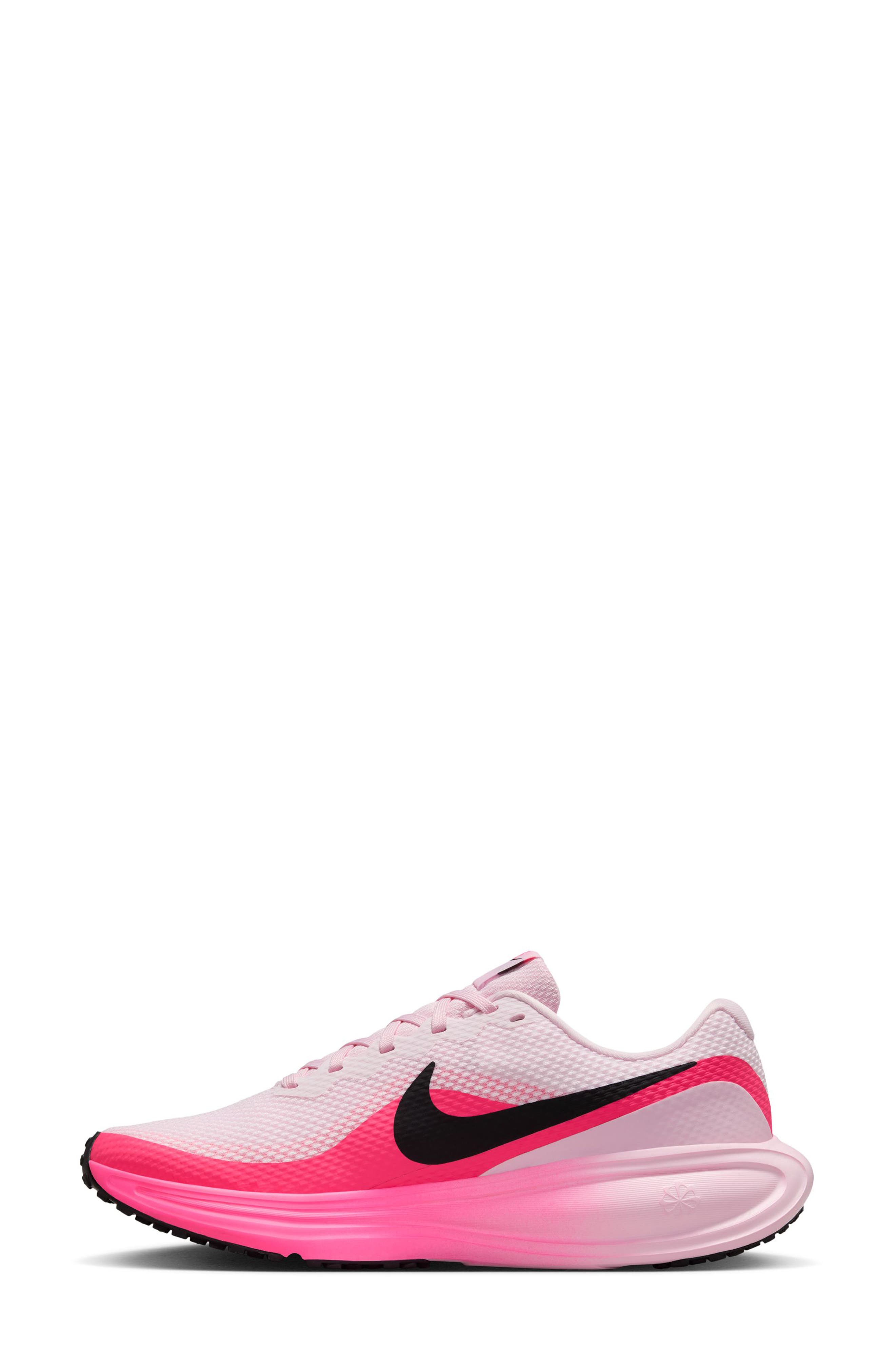 Revolution 8 Running Shoe, Alternate, color, PINK FOAM/ BLACK/ HYPER PINK