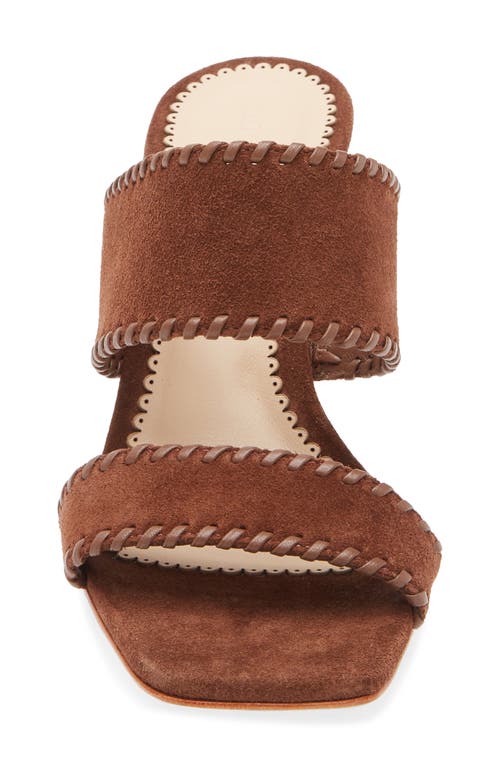 Cinq À Sept Sutton Whipstitch Sandal In Brown