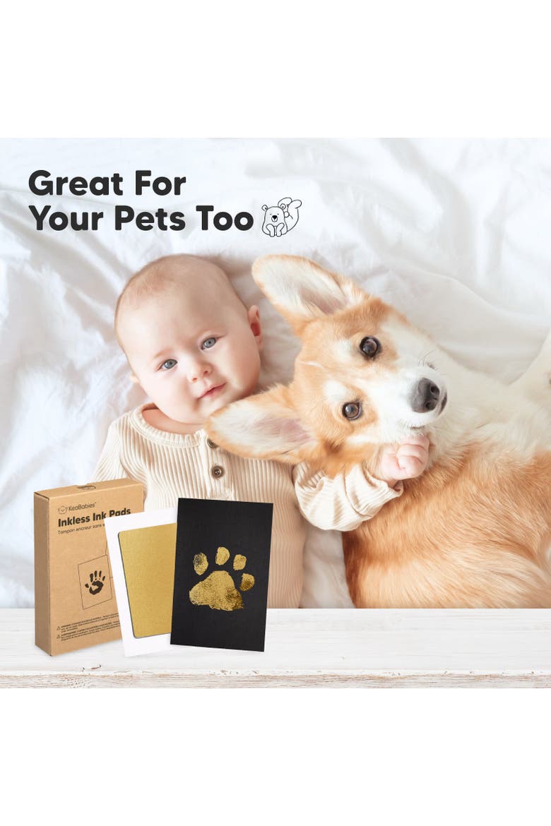 2-Pack Inkless Ink Pads, Alternate, color, Gold