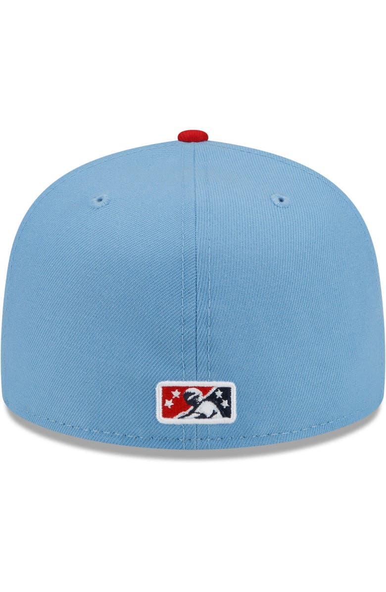 New Era Men's New Era Navy/Red Salem Red Sox Theme Night 59FIFTY Fitted Hat, Alternate, color, Navy