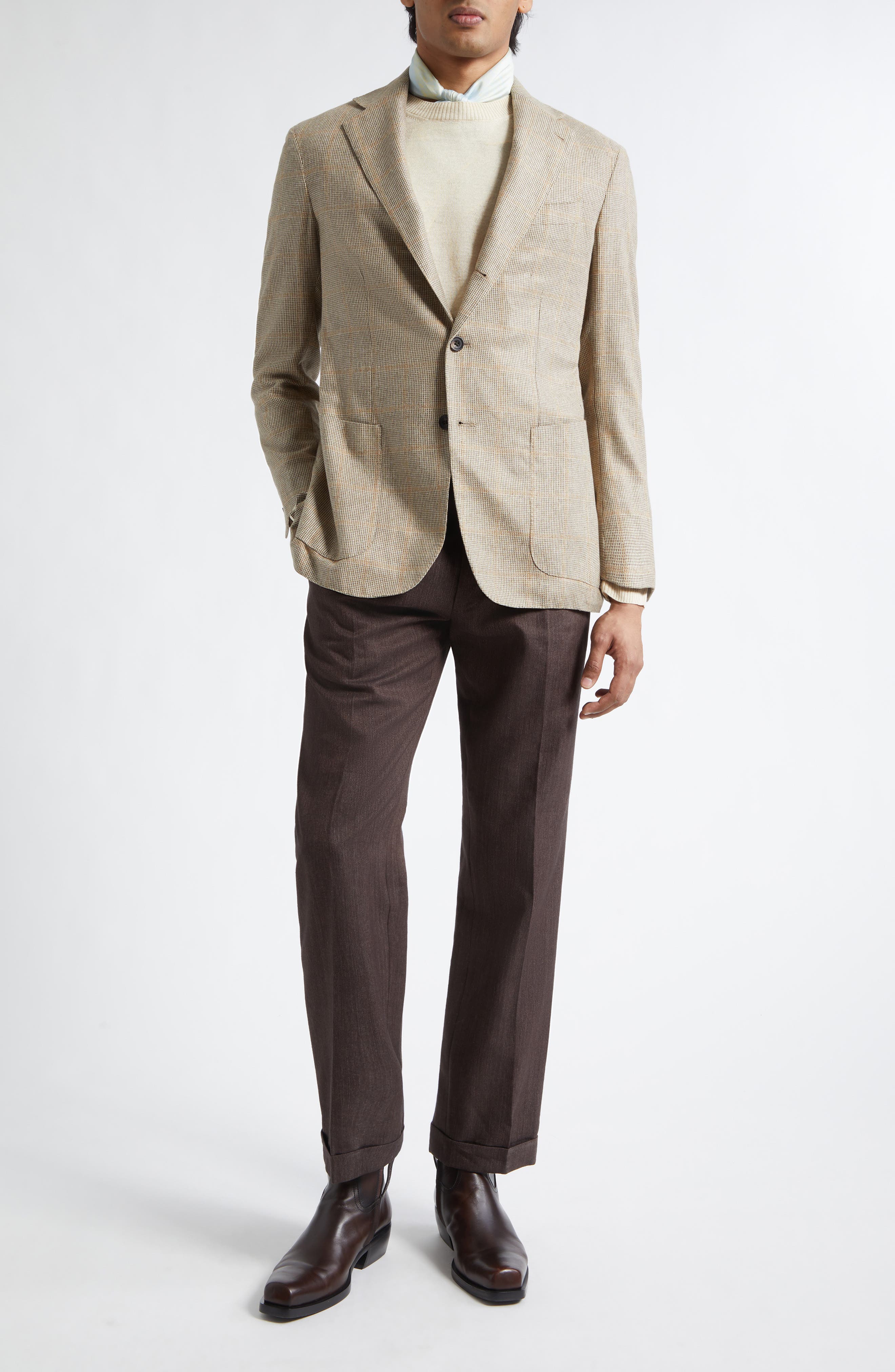 Waverly Check Silk Sport Coat - image 2