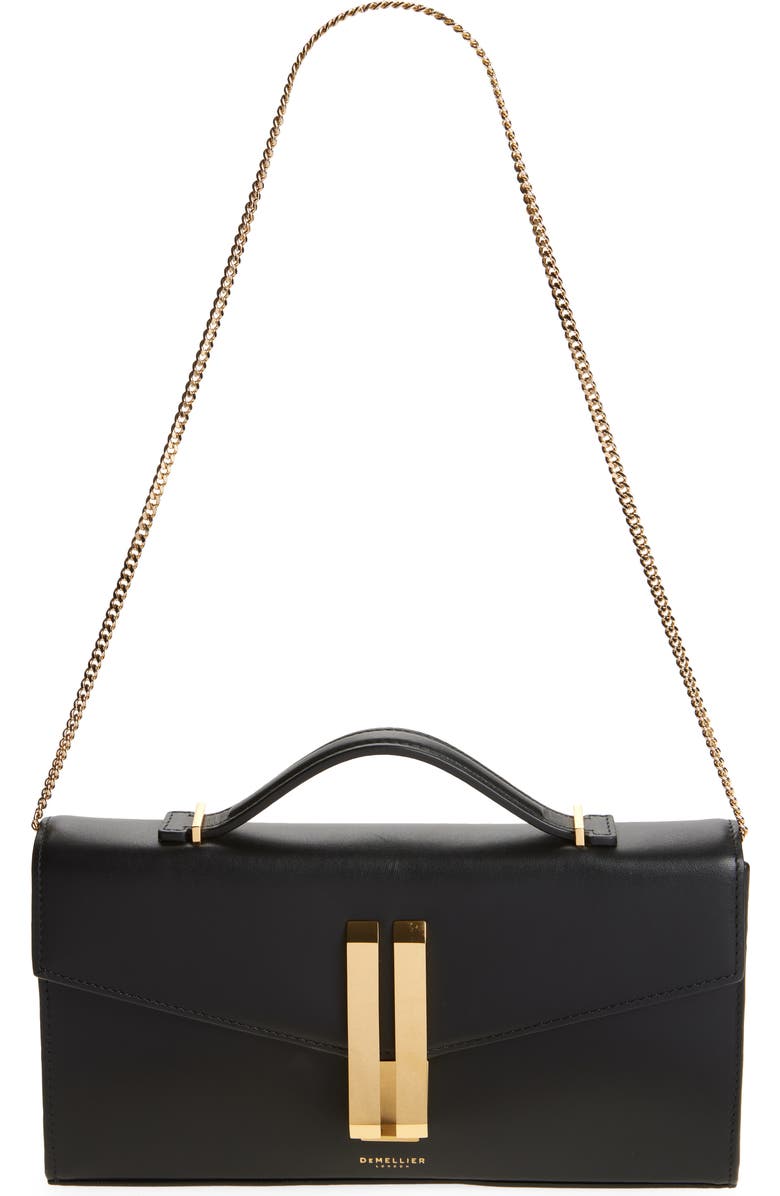 DeMellier Vancouver Leather Clutch, Main, color,