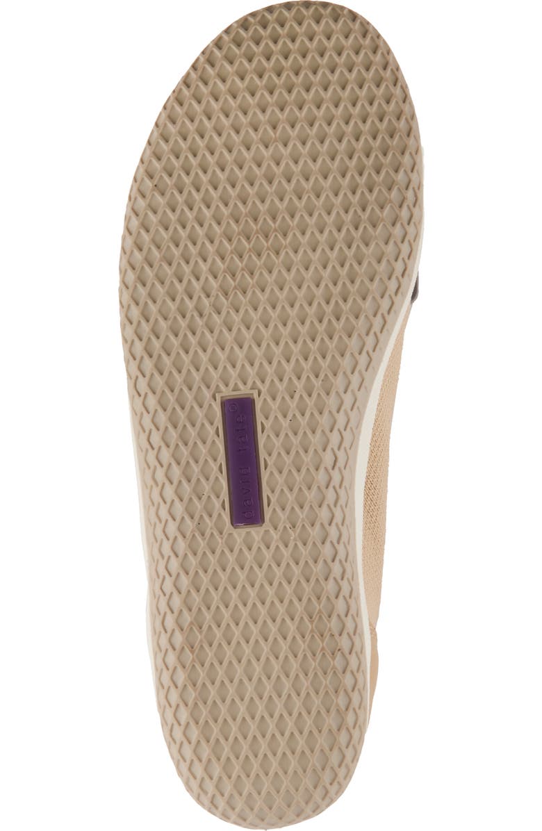 David Tate Italy Knit Ballet Flat, Alternate, color, Camel Fabric