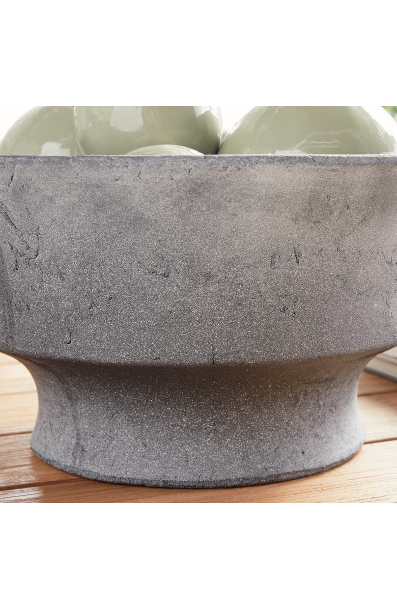 Napa Home & Garden Cedric Decorative Footed Bowl, Alternate, color, Black