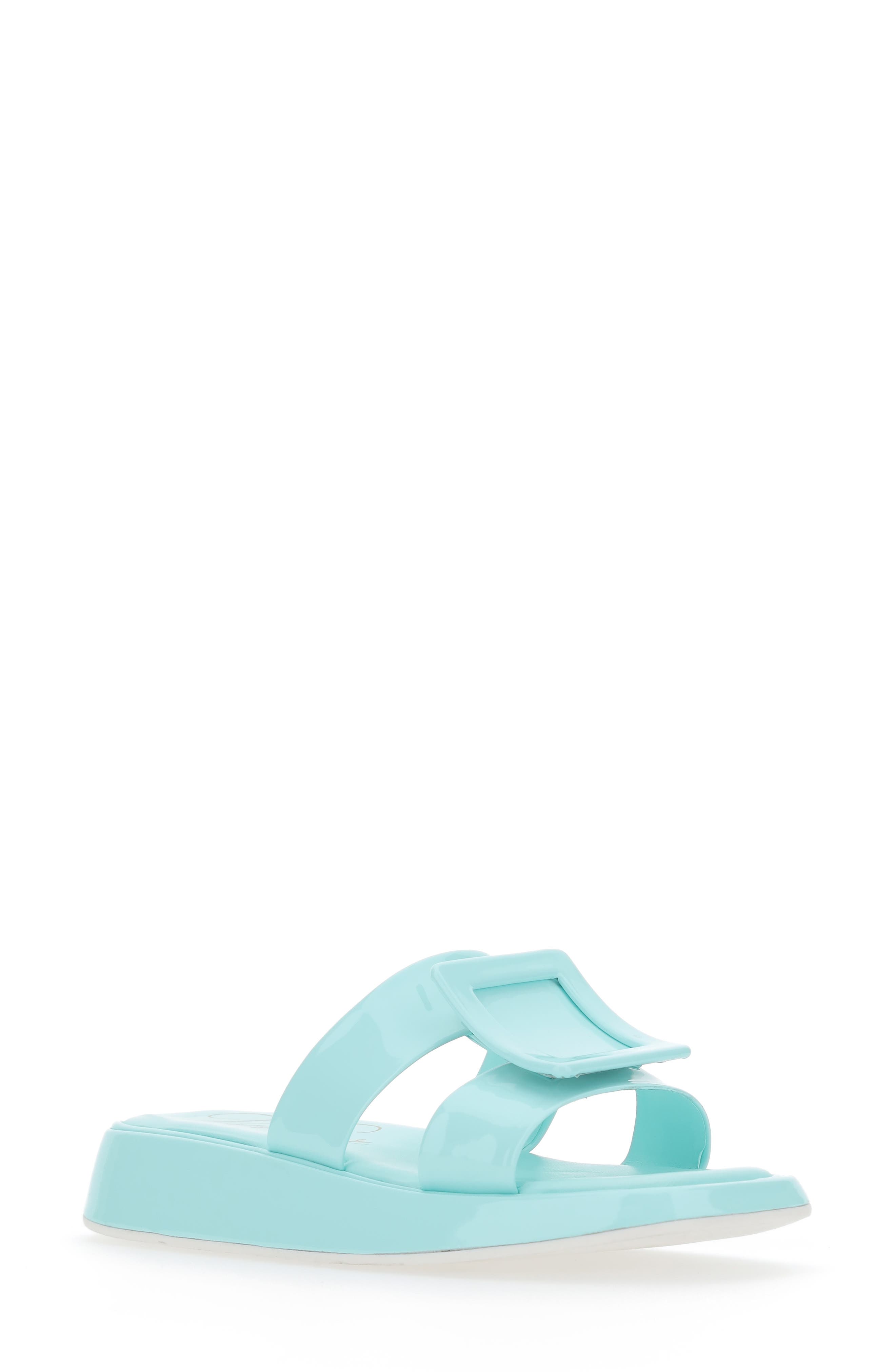 Roger Vivier Vivier Buckle Slide Sandal, Main, color, 