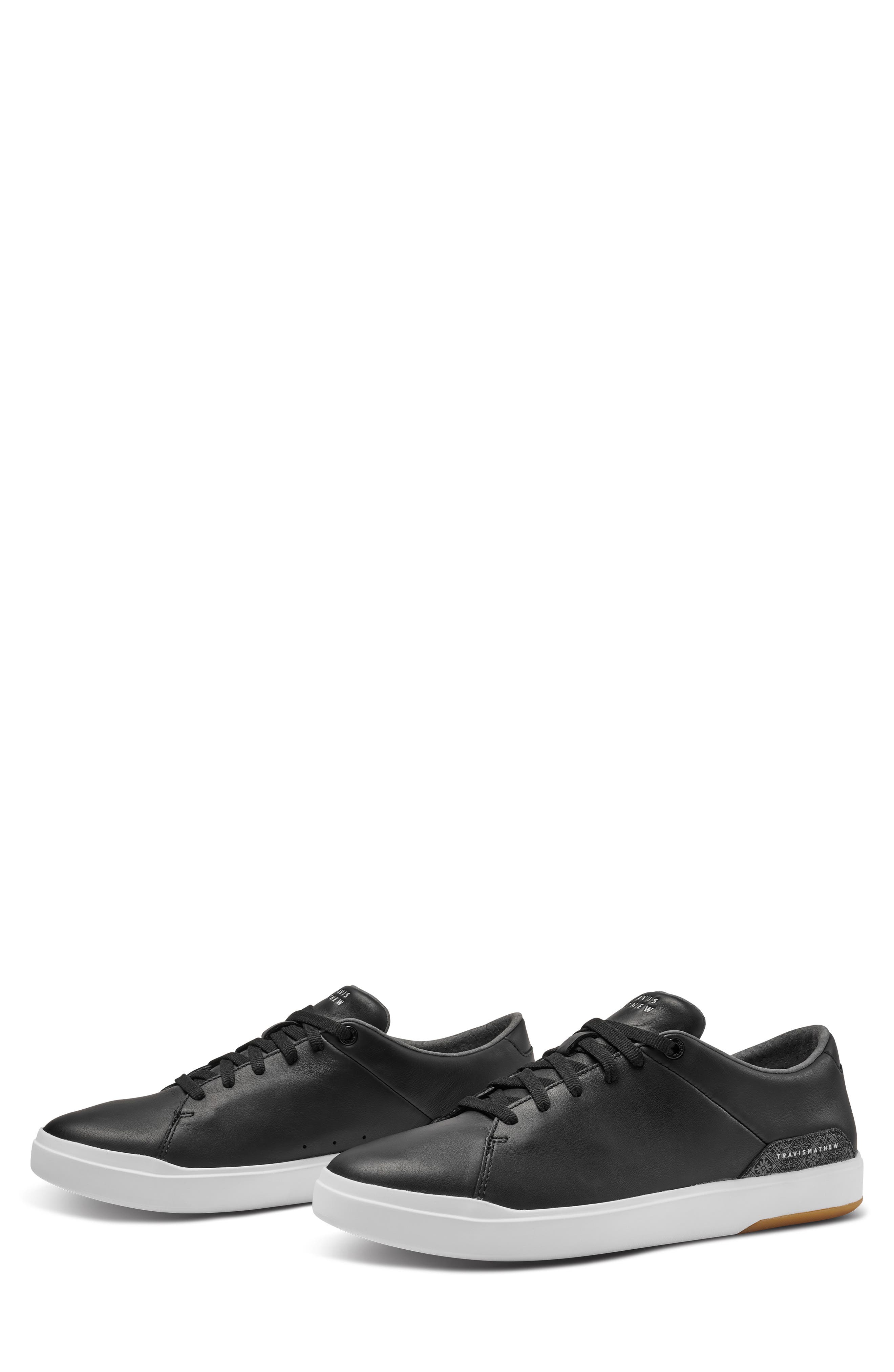 TravisMathew The Modern Cup Sneaker, Main, color, Black