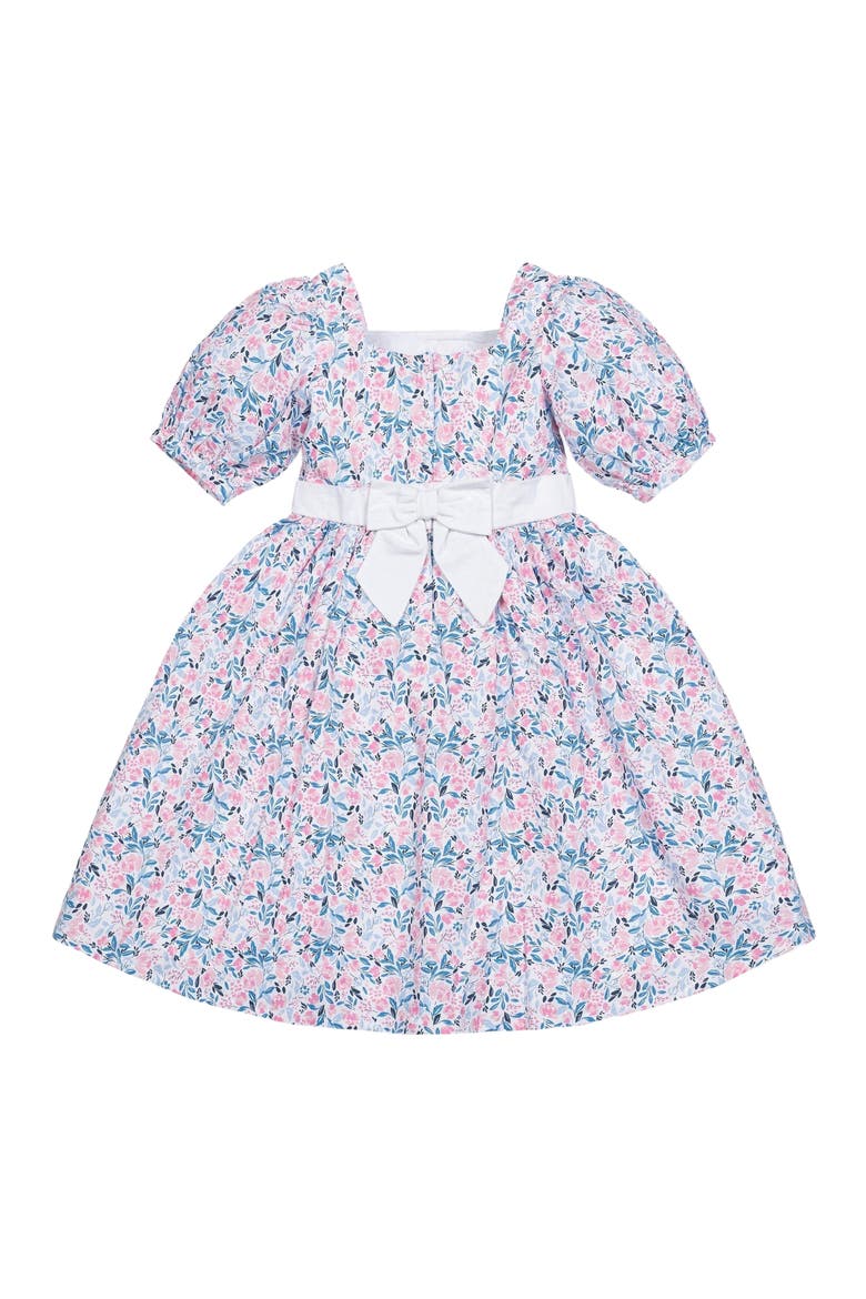 Girls' Organic Puff Sleeve Party Dress, Kids, Alternate, color, English Floral