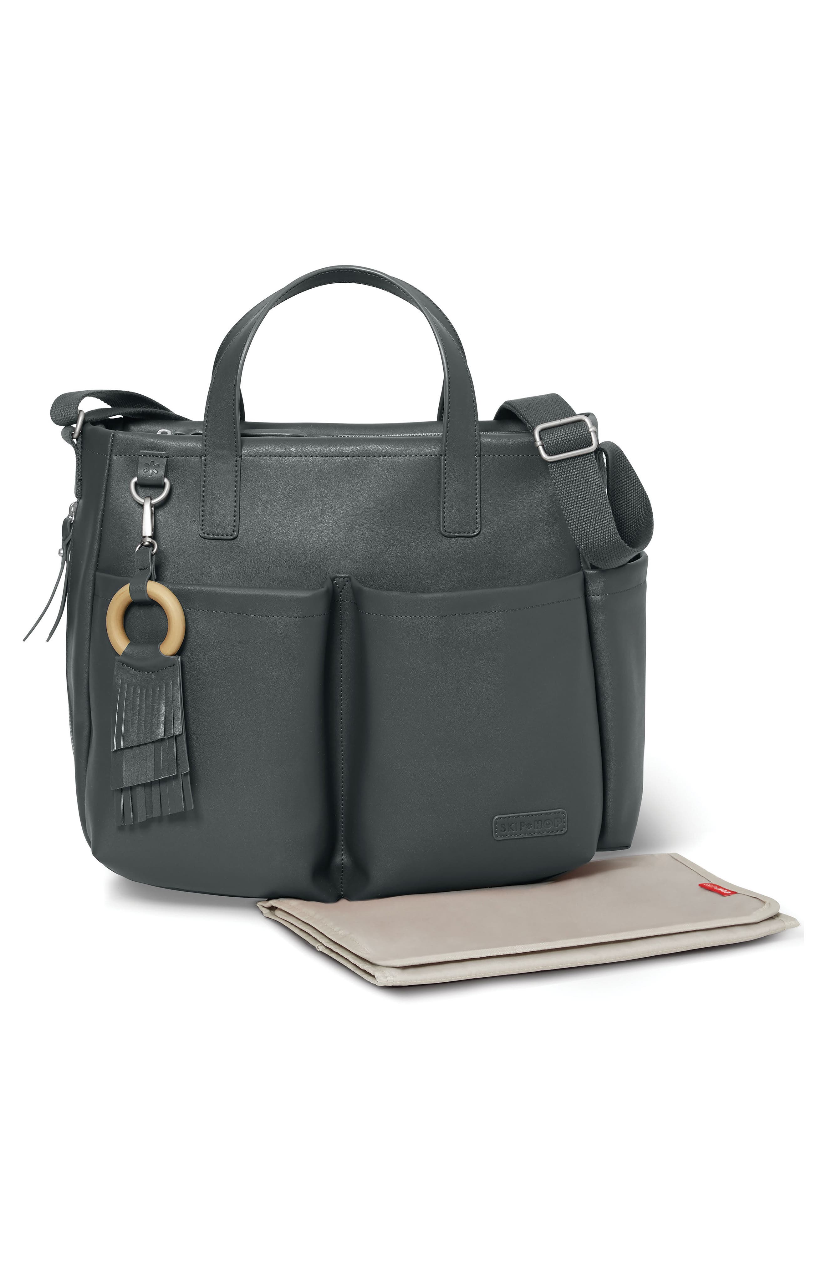 Skip Hop Greenwich Simply Chic Diaper Tote, Alternate, color, 