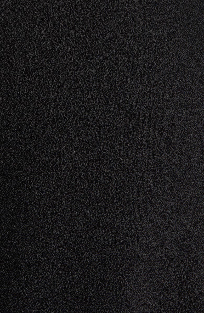 Eliza J Slit Sleeve Wide Leg Crepe Jumpsuit, Alternate, color,