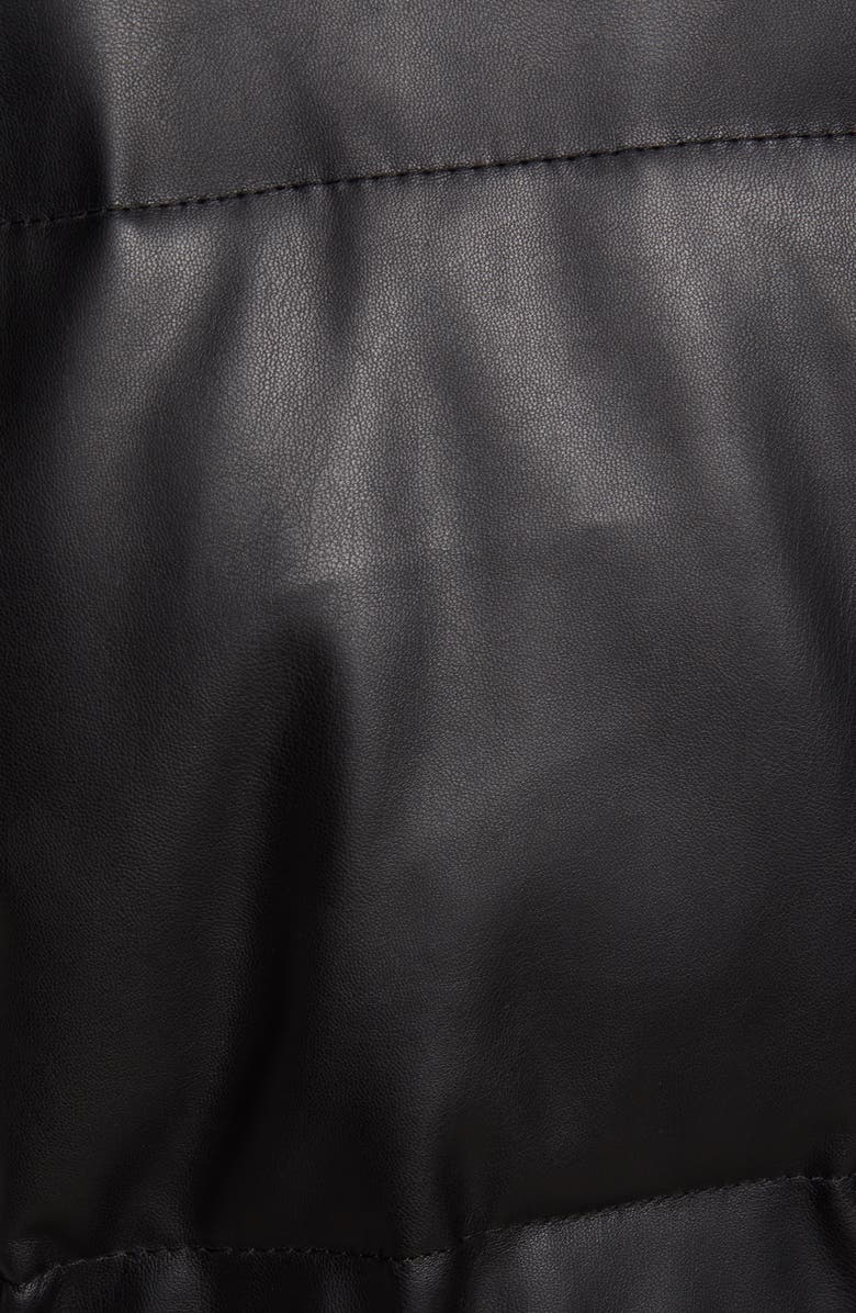 Levi's Faux Leather Quilted Puffer Jacket, Alternate, color,