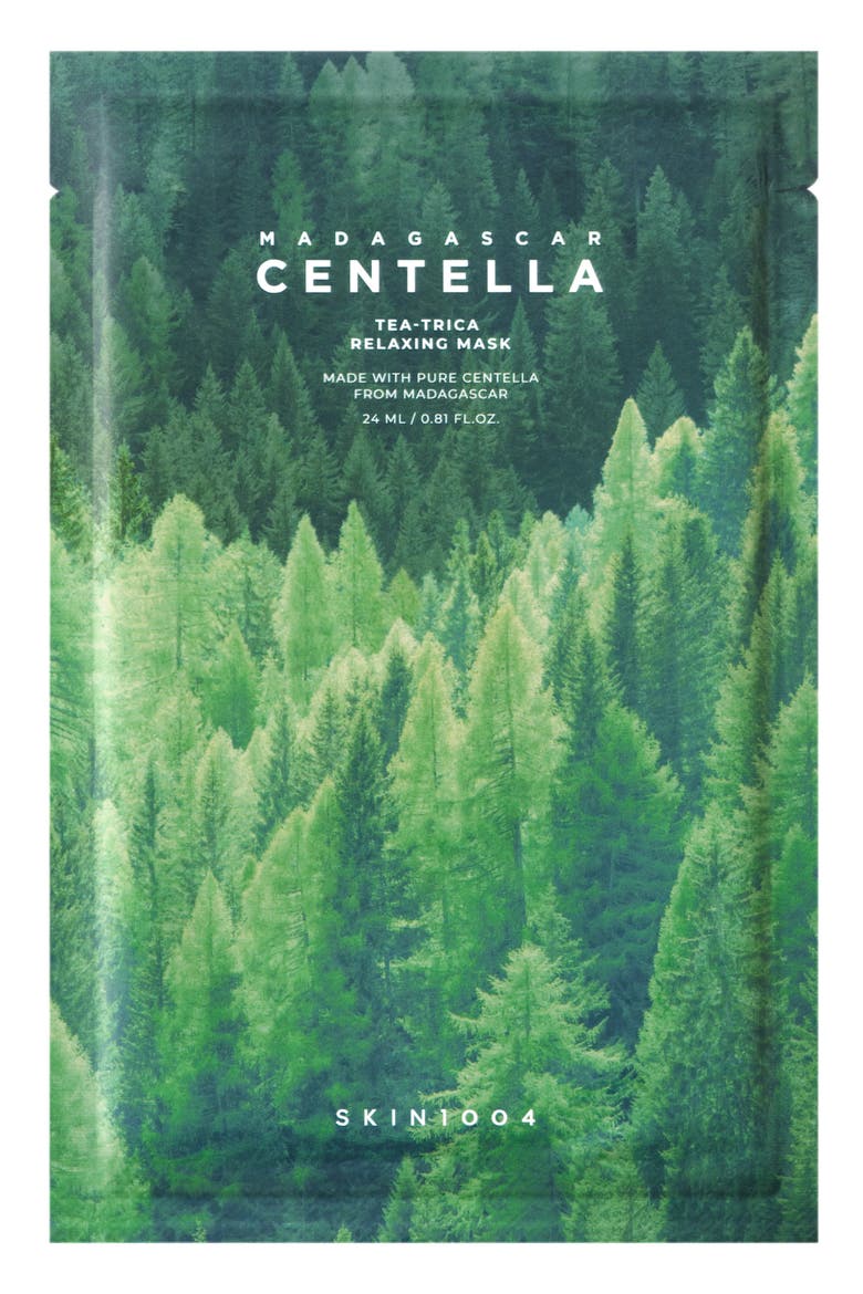 Tea-Trica Relaxing Mask, Main, color, WHITE