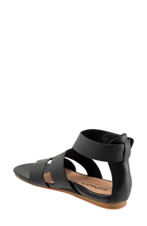 Softwalk ® Cabo Gladiator Sandal In Black