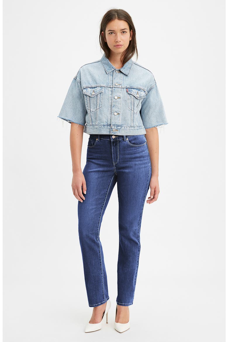 Classic Bootcut Jeans, Alternate, color, LAPIS DARK HORSE