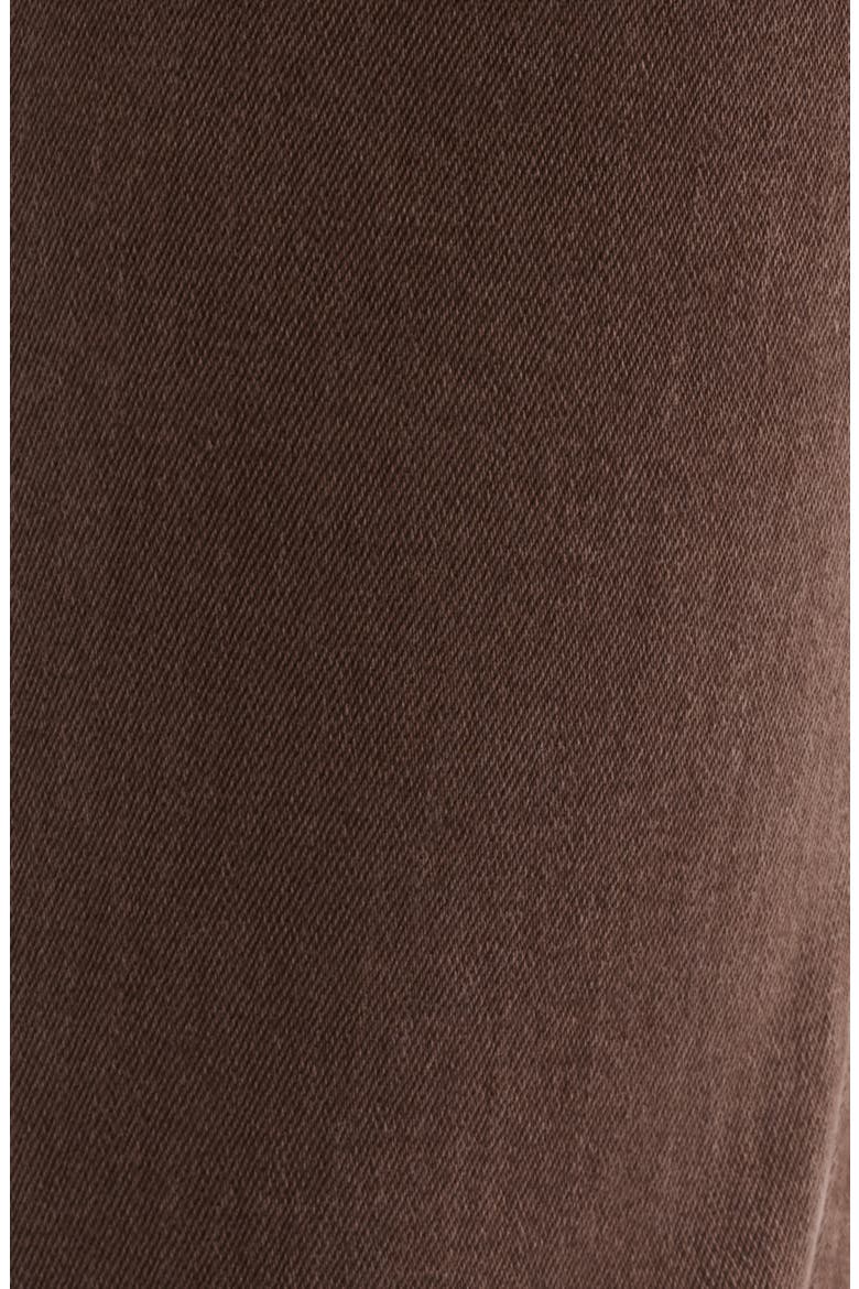 Halle High Waist Straight Leg Jeans, Alternate, color, BROWNSTONE