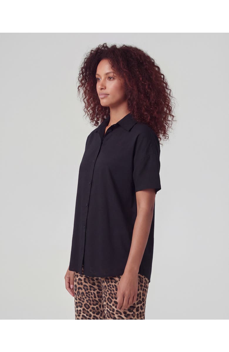 Lords of Harlech Womens Suzy Short Sleeve Shirt, Alternate, color, Black