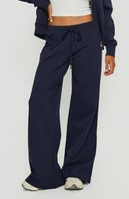 Princess Polly Summits Mid Rise Flare Track Pants