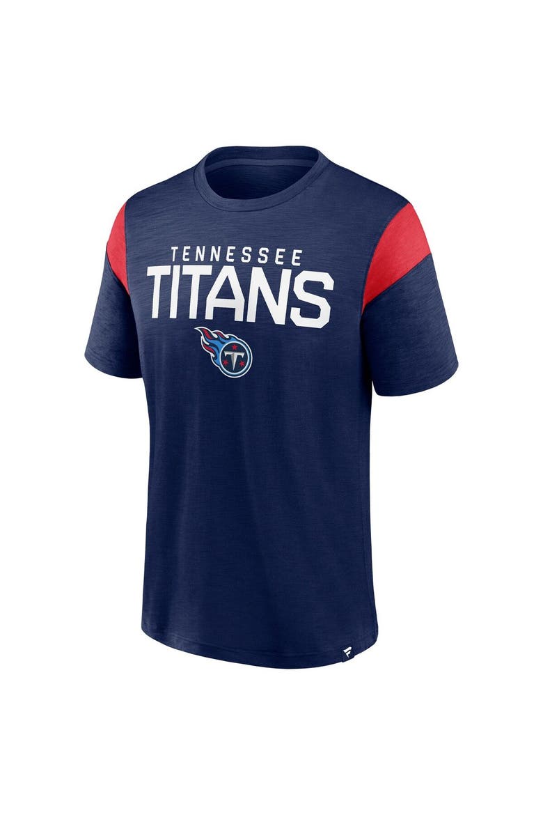 Men's Fanatics Branded Navy Tennessee Titans Home Stretch Team T-Shirt, Alternate, color, Navy