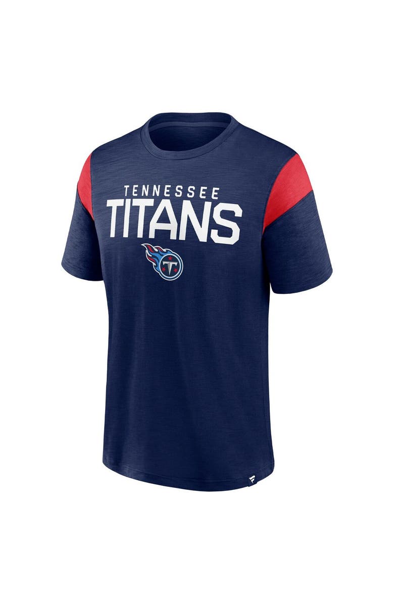 FANATICS Men's Fanatics Branded Navy Tennessee Titans Home Stretch Team T-Shirt, Alternate, color, Navy