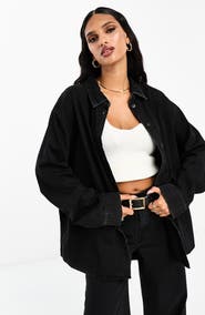 ASOS DESIGN Minimal Denim Shirt